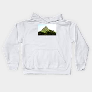 Lion's Head from Table Mountain, Cape Town Kids Hoodie